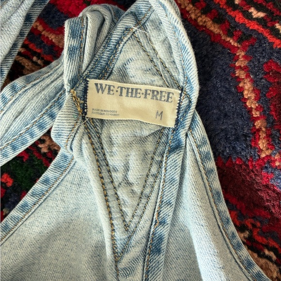 We the Free Ziggy Denim Shortalls - Picture 9 of 10